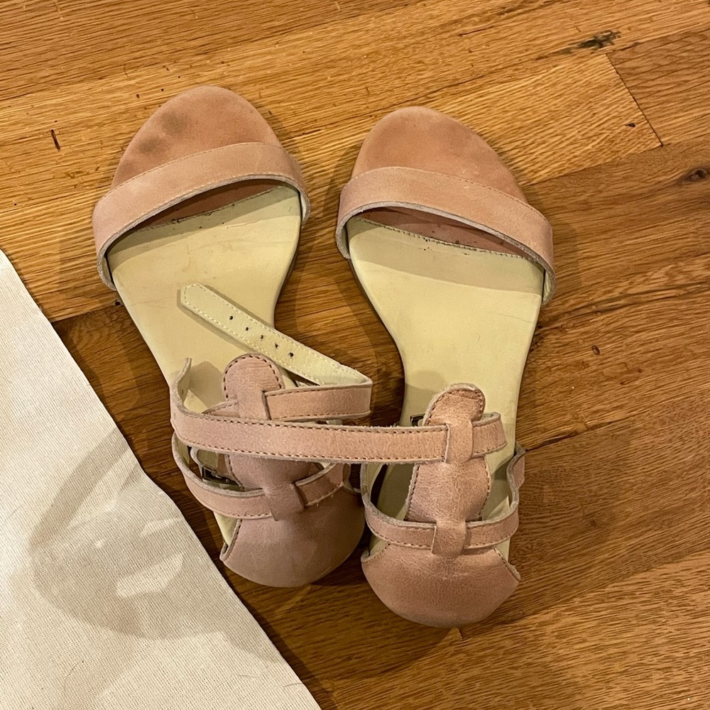Nisolo Serena Sandals in Desert Rose - Picture 2 of 4